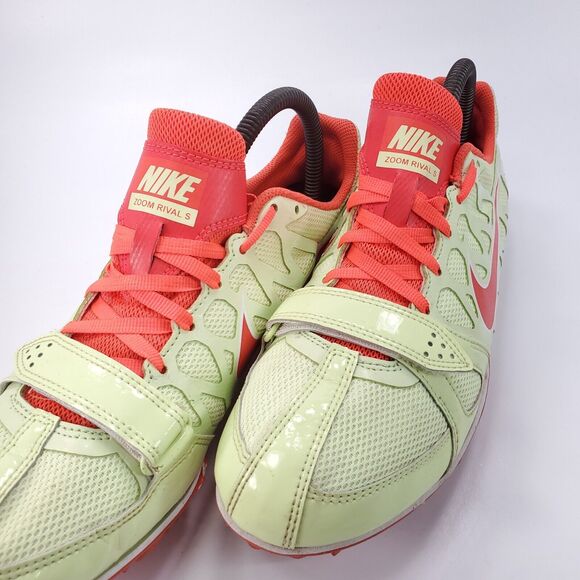 Nike Zoom Rival S Athletic Track And Field Shoe Women Size 9.5 456811-761 Yellow - Picture 8 of 9
